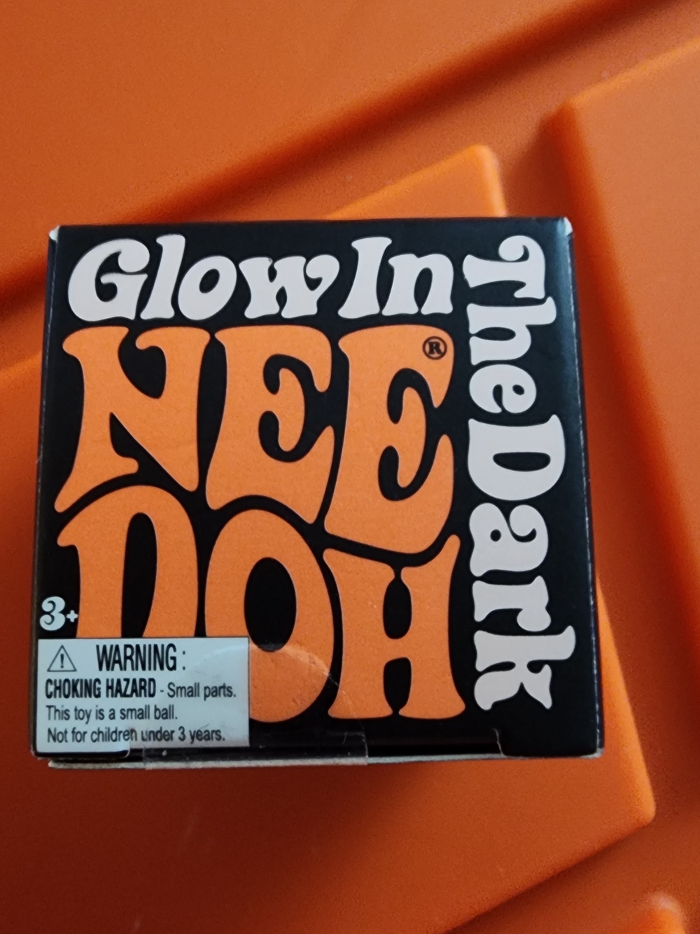 New Glow In The Dark Stress Ball - Orange.